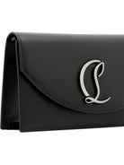 Black CHRISTIAN LOUBOUTIN "LOUBI 54" CLUTCH