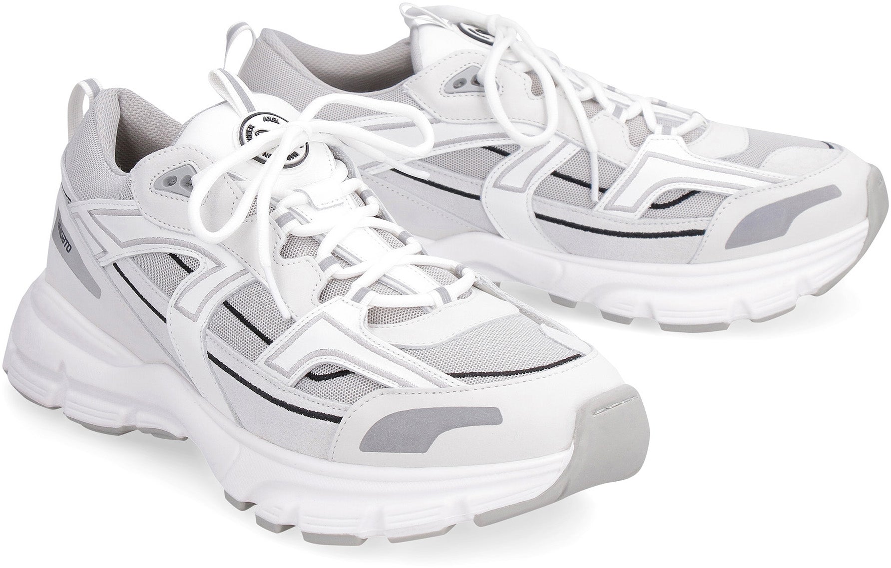 WHITE AXEL ARIGATO MARATHON R-TRAIL LOW-TOP SNEAKERS