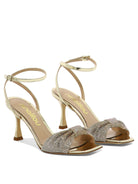 Gold NINALILOU "BIBA" SANDALS