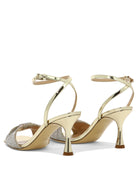 Gold NINALILOU "BIBA" SANDALS