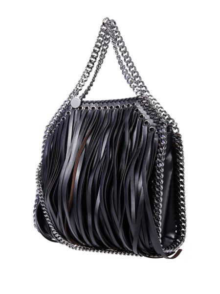 Black Patent leather Stella Tote Bag