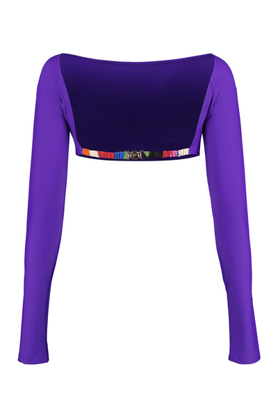 I25 EMILIO PUCCI KNITTED CROP TOP