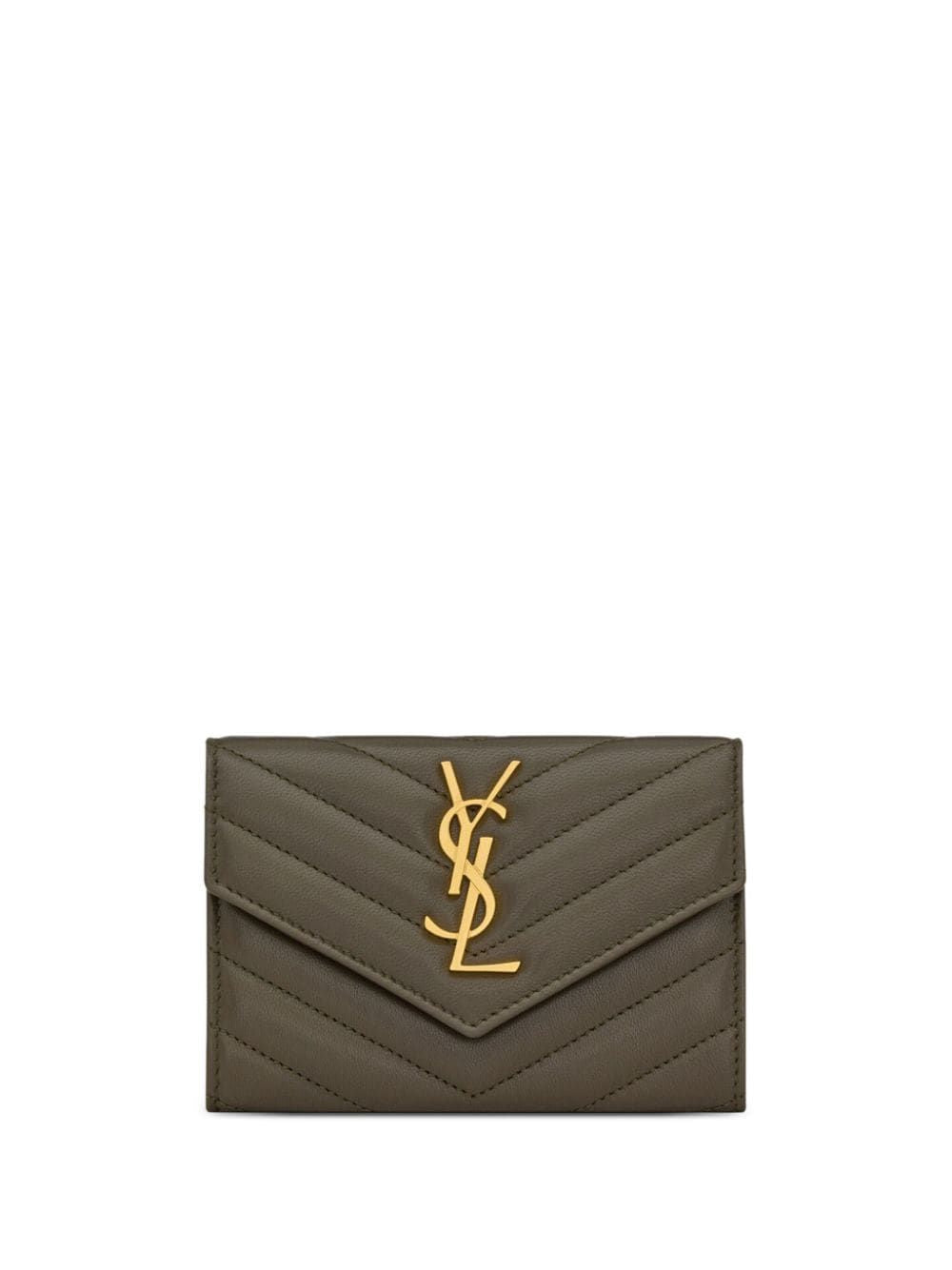 LIGHT MUSK SAINT LAURENT CASSANDRE SMALL ENVELOPE WALLET (414404AAA44)