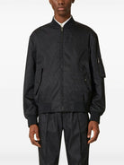 MXM VALENTINO LOGO JACQUARD STRETCH BOMBER