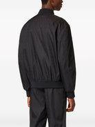 MXM VALENTINO LOGO JACQUARD STRETCH BOMBER