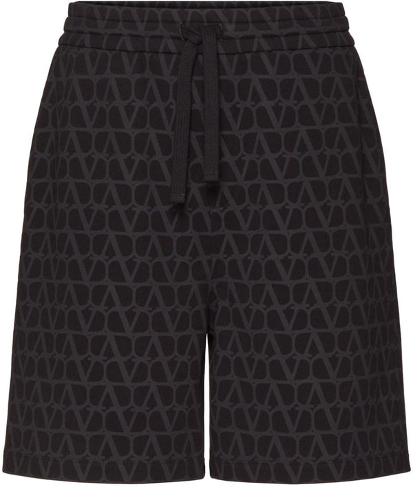 Bermuda Shorts With All-Over Toile Iconographe