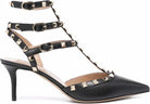 0NO VALENTINO ROCKSTUD CAGED PUMP 65mm