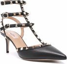 0NO VALENTINO ROCKSTUD CAGED PUMP 65mm