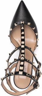 0NO VALENTINO ROCKSTUD CAGED PUMP 65mm