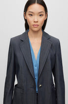 408 BOSS Jaflera Jackets NAVY