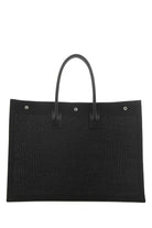 1050 SAINT LAURENT WOVEN STRAW TOTE