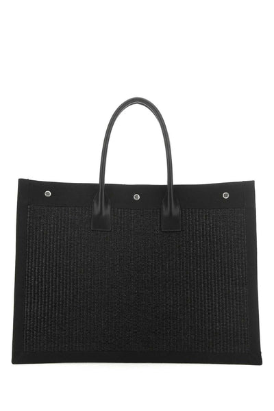 1050 SAINT LAURENT WOVEN STRAW TOTE