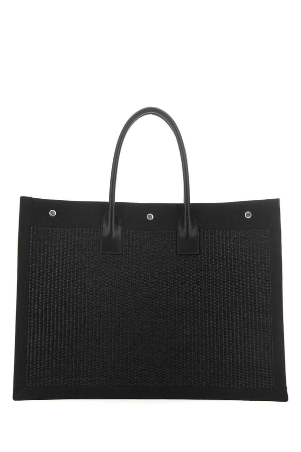 1050 SAINT LAURENT WOVEN STRAW TOTE