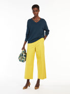 004 WEEKEND MAX MARA Urial trousers YELLOW