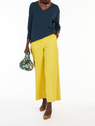 004 WEEKEND MAX MARA Urial trousers YELLOW