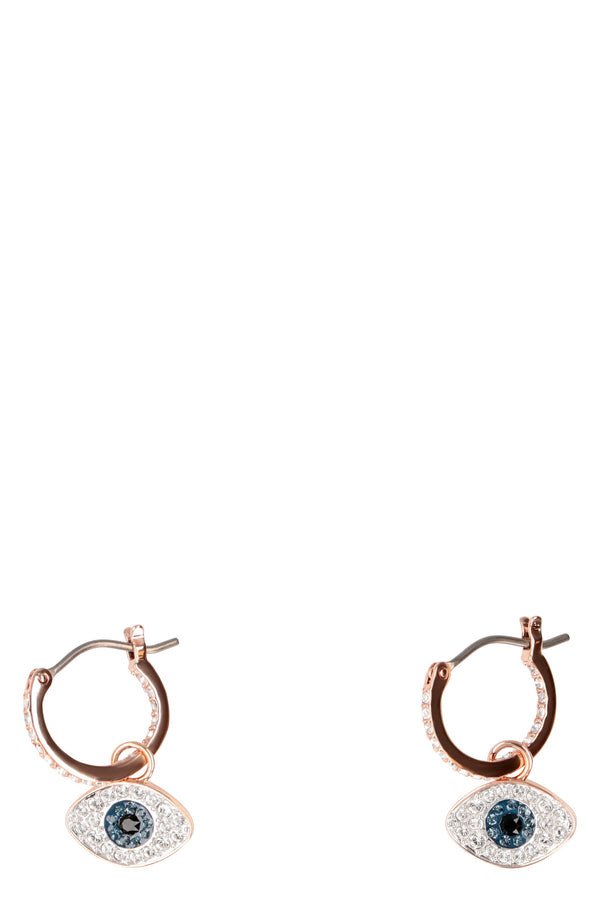 Swarovski Swarovski Symbolic necklace, Moon, infinity, hand, evil eye and  horseshoe, Blue, Rose gold-tone plated 5497664 - Morré Lyons Jewelers
