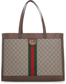 8745 GUCCI OPHIDIA GG SUPREME FABRIC TOTE BAG