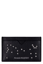 1000 ALEXANDER MCQUEEN LOGO DETAIL LEATHER CARD HOLDER