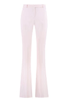 5093 ALEXANDER MCQUEEN FLARED CRÊPE TROUSERS