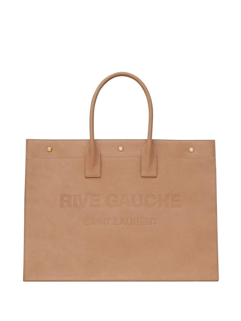 Saint Laurent Rive Gauche Leather Tote Bag