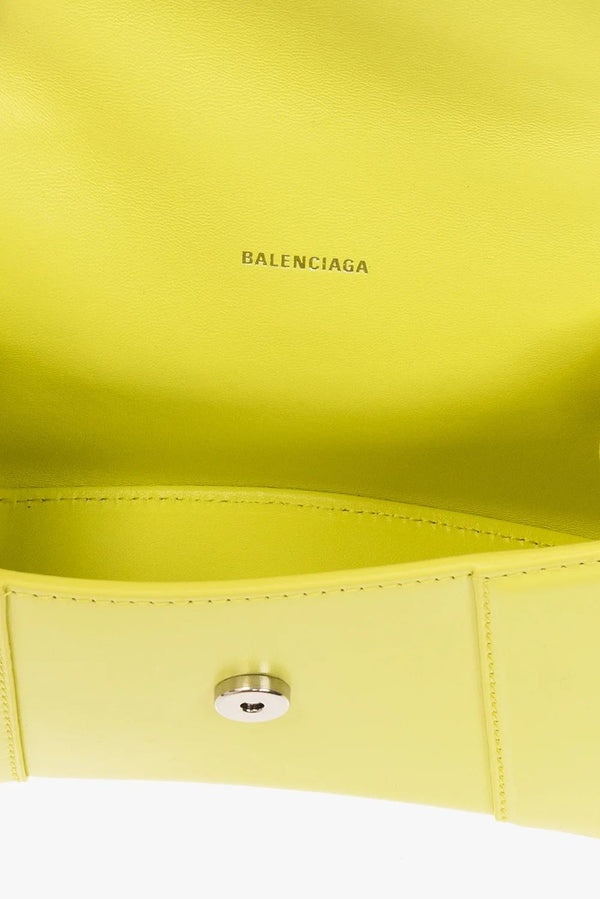 Balenciaga Hourglass Xs Mini Bag in Yellow
