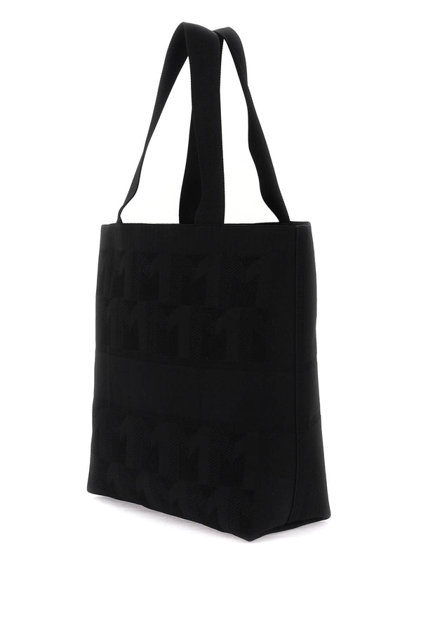 Moncler Basic Monogram Knit Tote Bag