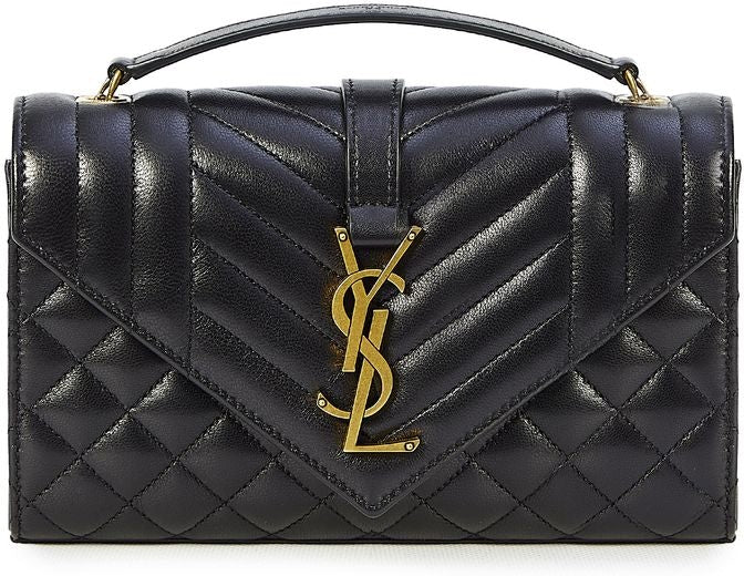 Saint laurent small hot sale envelope bag