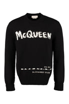 1006 ALEXANDER MCQUEEN INTARSIA CREW-NECK SWEATER