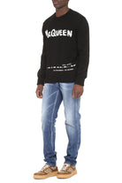 1006 ALEXANDER MCQUEEN INTARSIA CREW-NECK SWEATER