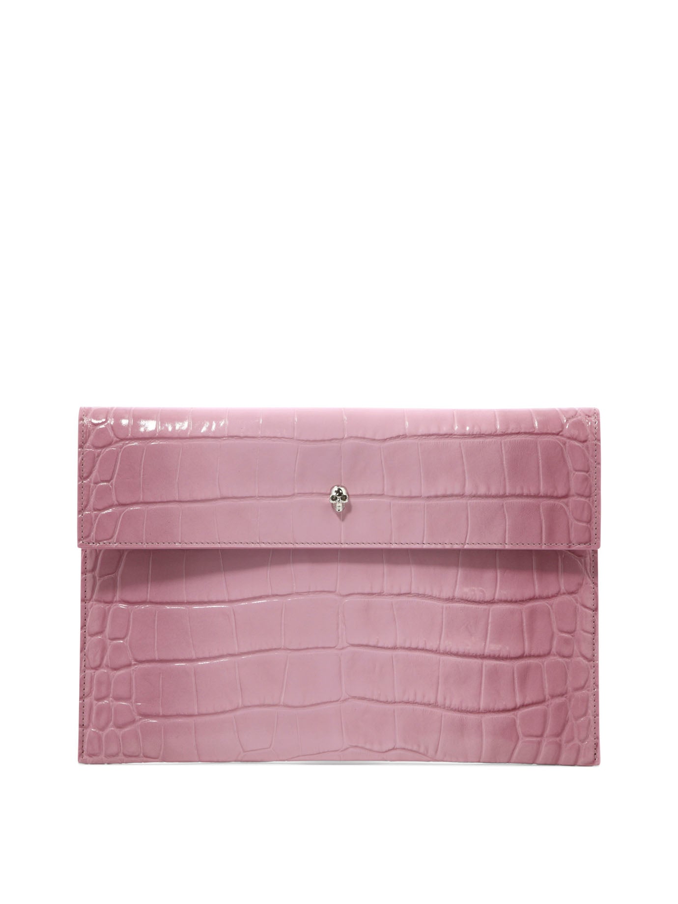 Pink ALEXANDER MCQUEEN "SKULL" CLUTCH