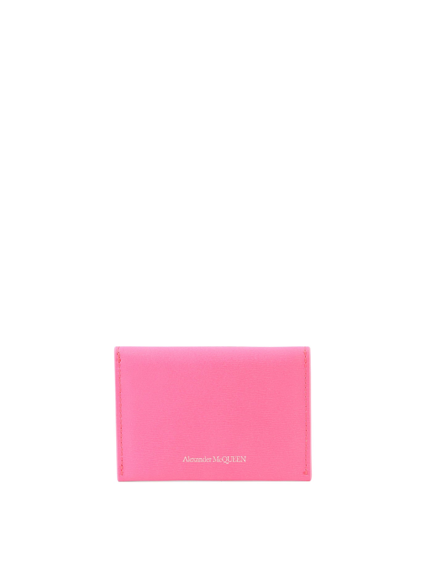 Alexander mcqueen discount card holder pink