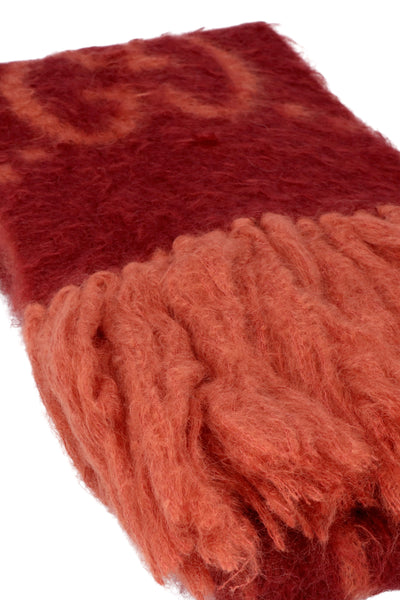 6276 GUCCI FRINGED MOHAIR SCARF