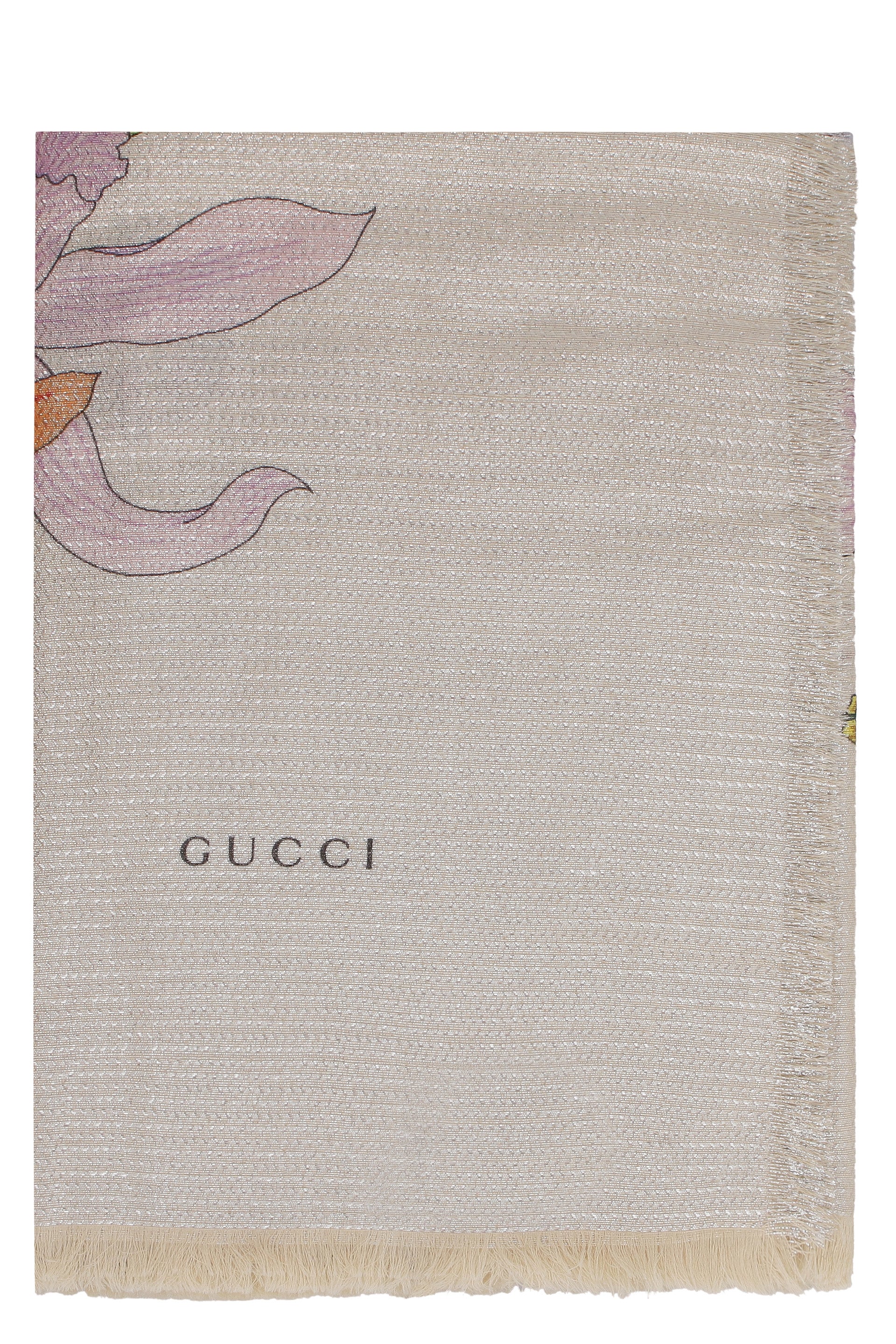 9200 GUCCI FLORA JACQUARD SHAWL