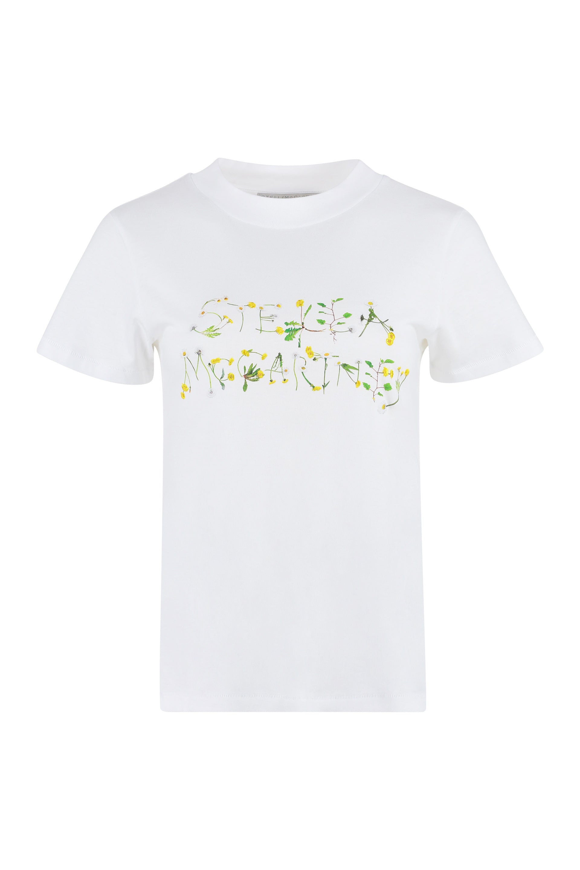 9000 STELLA MCCARTNEY LOGO COTTON T-SHIRT