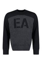 F061 EMPORIO ARMANI LONG SLEEVE CREW-NECK SWEATER