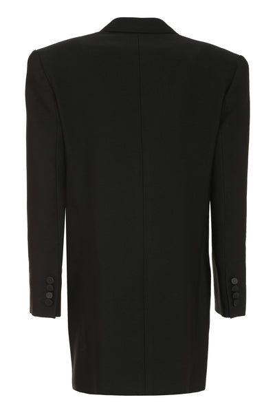1000 SAINT LAURENT DOUBLE-BREASTED WOOL JACKET