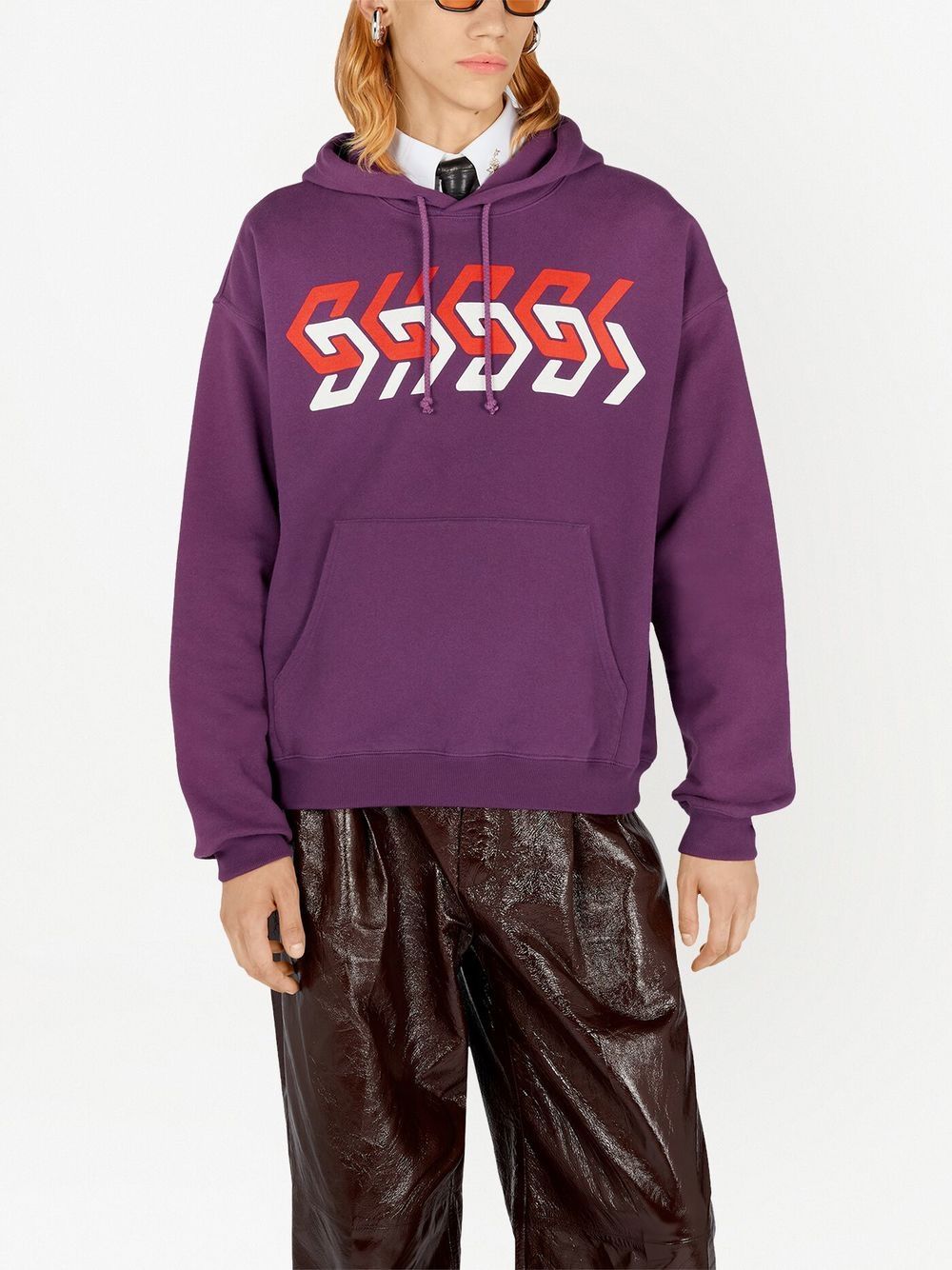 Gucci purple hoodie sale