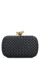 1019 BOTTEGA VENETA KNOT LEATHER CLUTCH