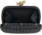 1019 BOTTEGA VENETA KNOT LEATHER CLUTCH