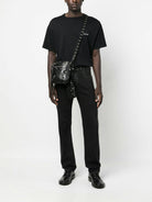 210KR1000 BALENCIAGA LE CAGOLE LEATHER CROSSBODY BAG