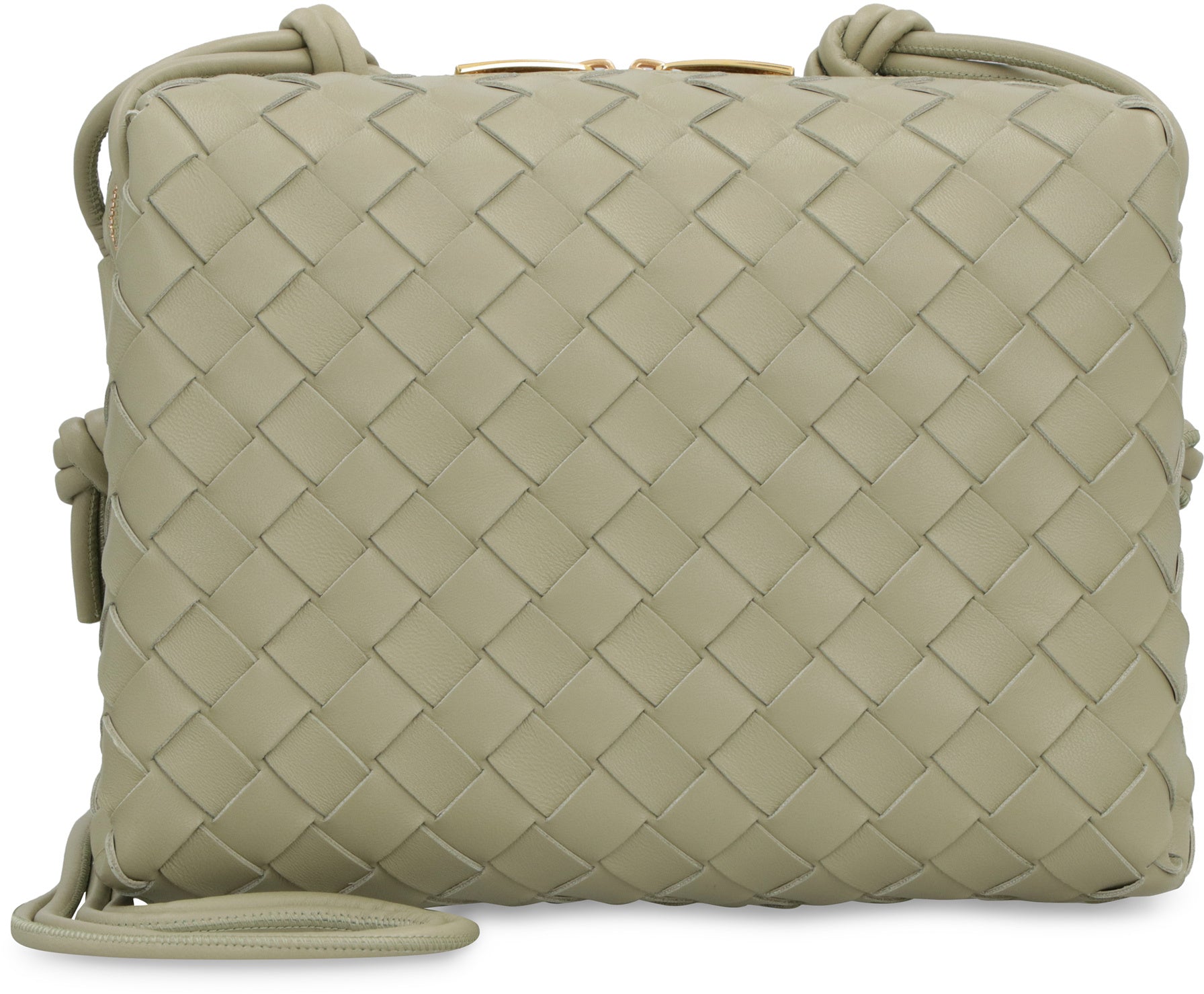 Bottega Veneta Green Small Loop Camera Bag