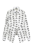 9040 BALENCIAGA PRINTED COTTON SHIRT