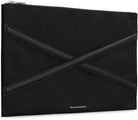 1000 ALEXANDER MCQUEEN HARNESS NYLON POUCH-BAG WITH LOGO