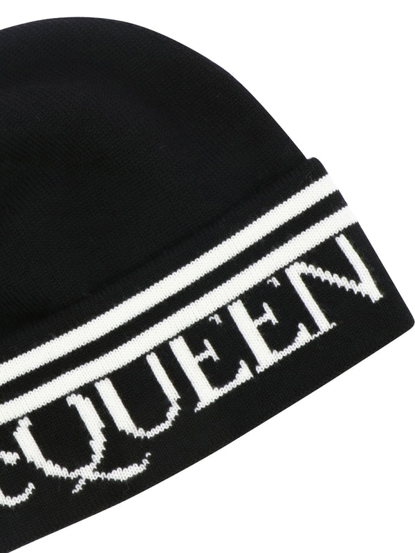 Alexander mcqueen beanie best sale