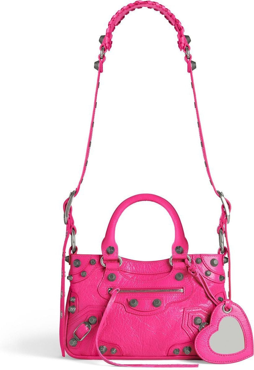 Balenciaga bag mini pink best sale