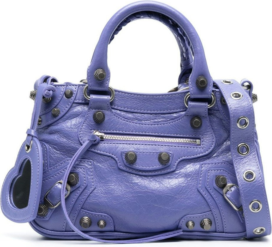 Balenciaga Le Cagole Small Leather Shoulder Bag