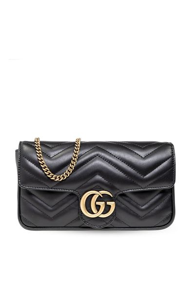 Gucci woman marmont chain WOC bag GG buckle