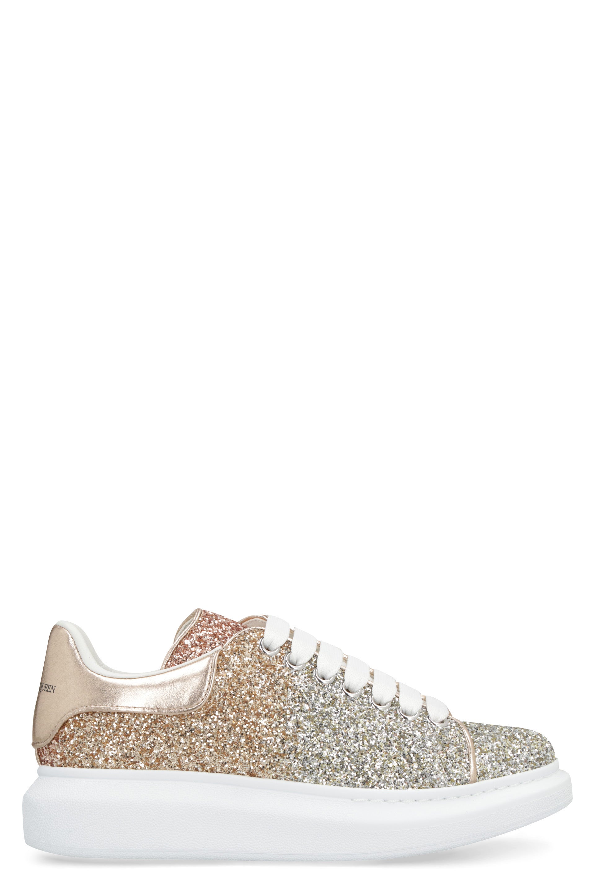 Alexander mcqueen glitter sneaker fashion