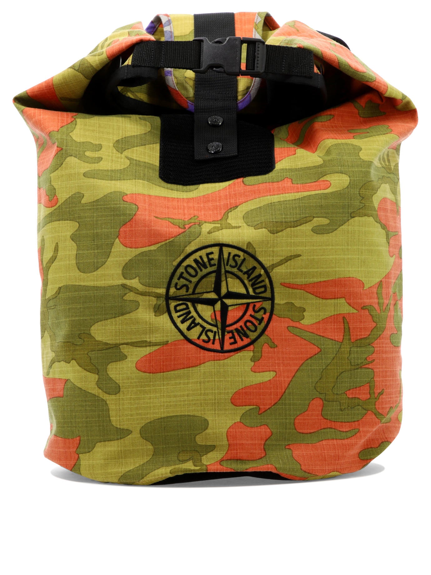 Green STONE ISLAND "CAMO" BACKPACK