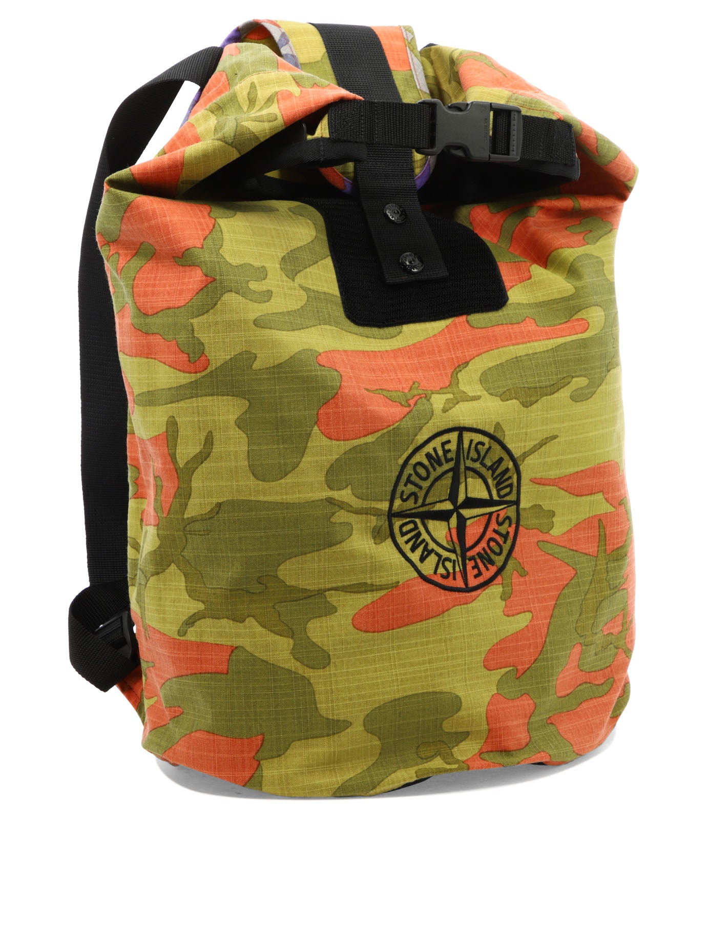 Green STONE ISLAND "CAMO" BACKPACK